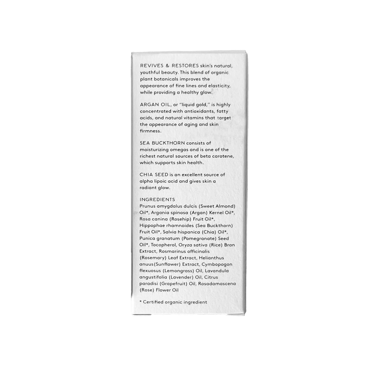 Naked & Thriving Rejuvenate Restorative Face Oil | Organic, Vegan, & Naturally-Derived Skin Care | Reduce the Look of Wrinkles and Moisturize Skin (1.18 oz/35 mL)