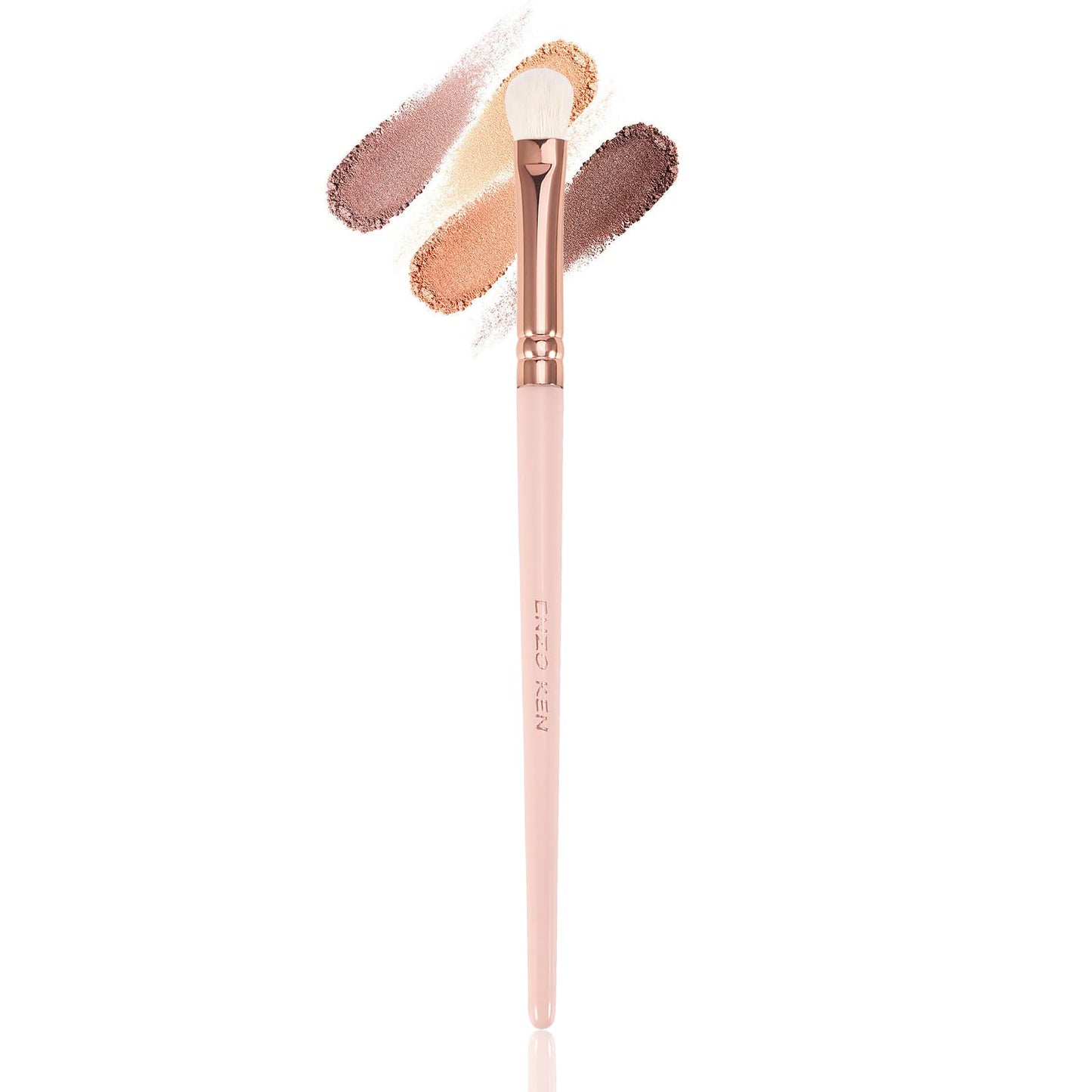 Deluxe Natural Goat Hair Makeup Brush Set with Case, Luxury ENZO KEN Cosmetic Brushes Makeup Set, Natural Makeup Brushes, Natural Bristle Makeup Brushes, Natural Hair Makeup Brushes Set Professional.