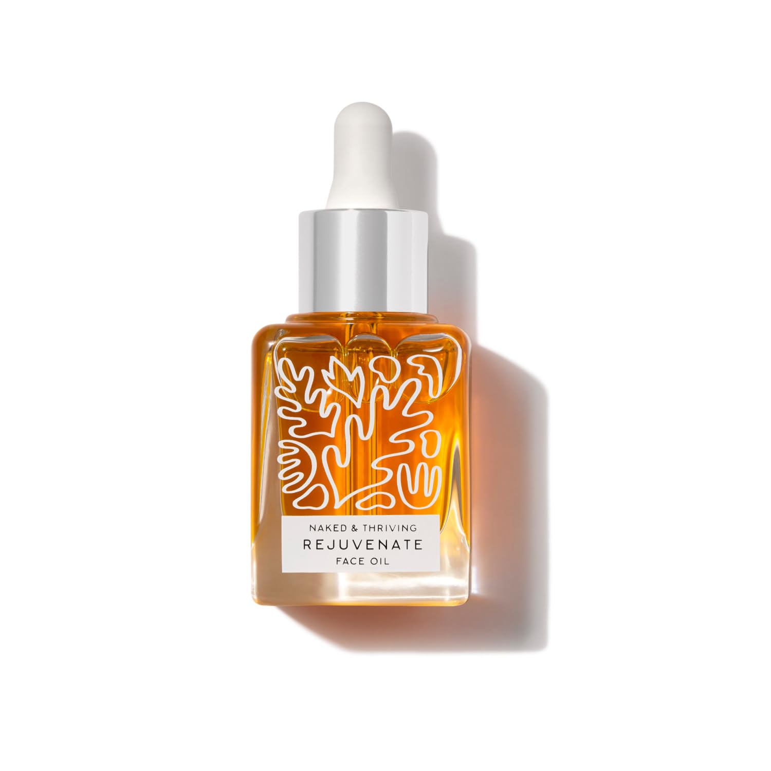 Naked & Thriving Rejuvenate Restorative Face Oil | Organic, Vegan, & Naturally-Derived Skin Care | Reduce the Look of Wrinkles and Moisturize Skin (1.18 oz/35 mL)
