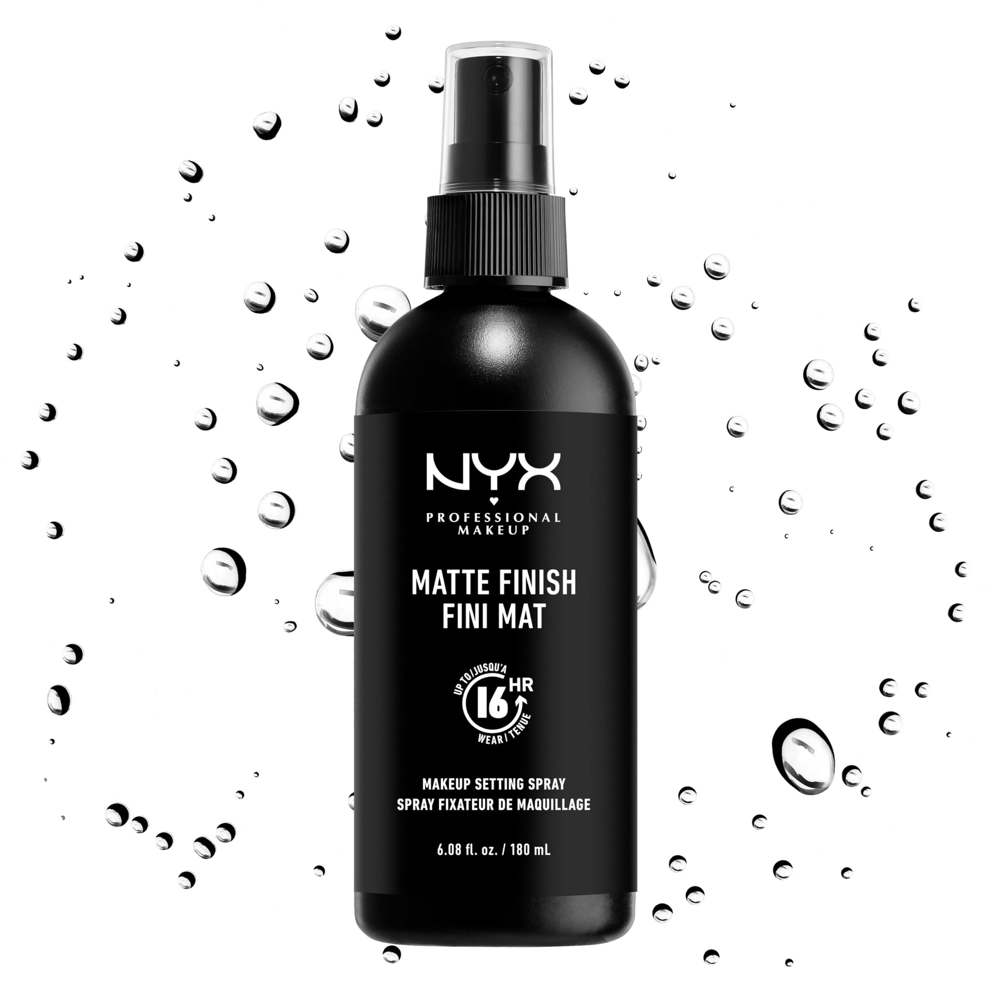 NYX PROFESSIONAL MAKEUP Makeup Setting Spray - Dewy Finish, Long-Lasting Face Mist for up to 16HR Wear, Vegan Formula